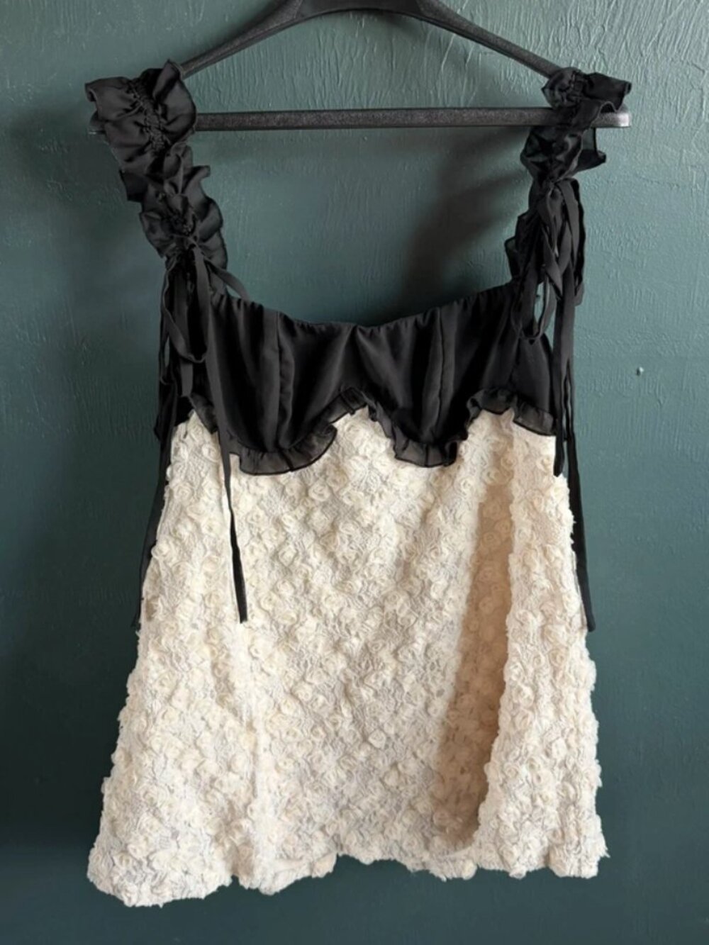 White Coquette Mini Dress